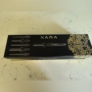 Xara Black Curling Iron Set
